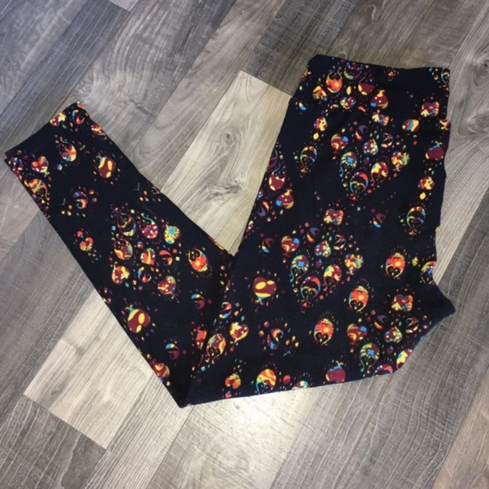 LuLaRoe TC Multi-Colored Leggings